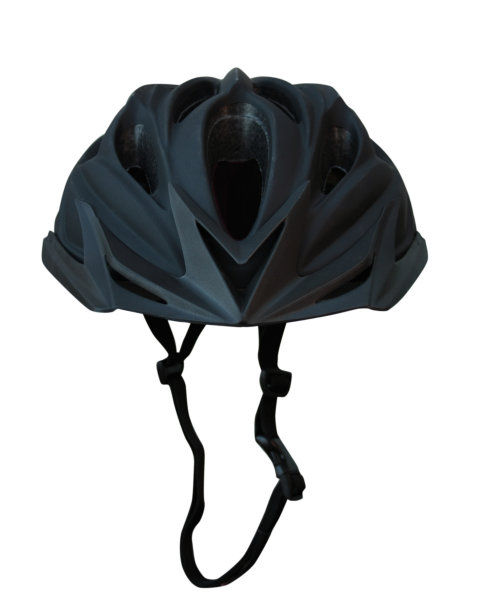 黑色的自行车头盔图片下载