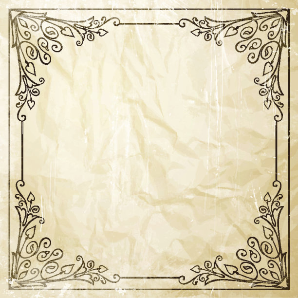 华丽的邀请框图片下载