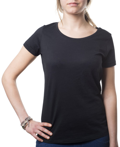 女孩穿黑色的图片下载