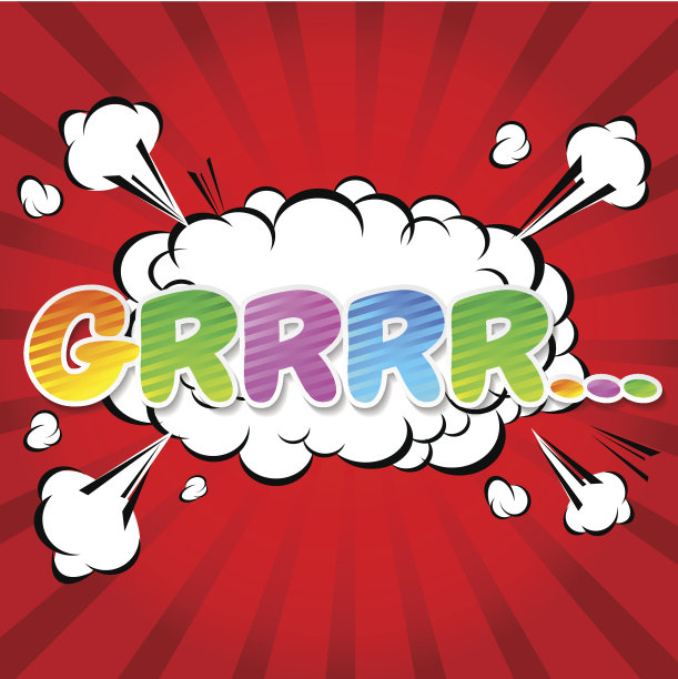 超级英雄打击漫画泡沫与文本图片下载