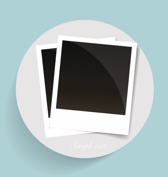 相框，矢量插图。图片下载