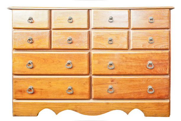 柚木木材抽屉图片下载