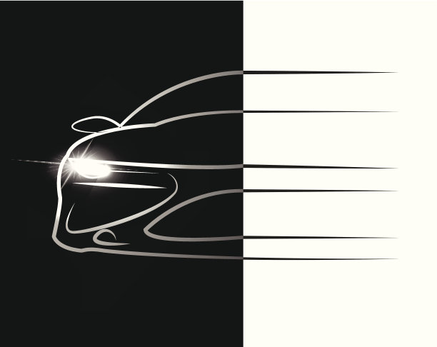 汽车的轮廓。图片下载