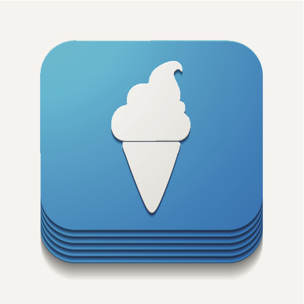 方形按钮:冰图片下载