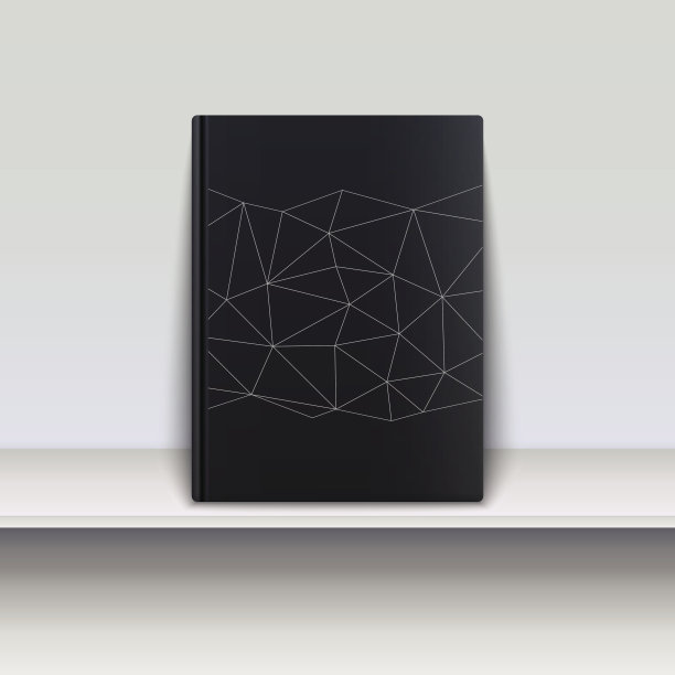 封面书与技术模式在书架上。图片下载