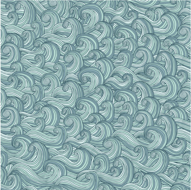 野蛮海浪无缝模式图片下载