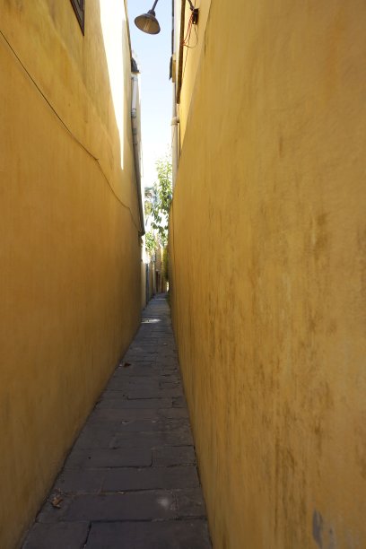 越南会安的一条小黄巷图片下载