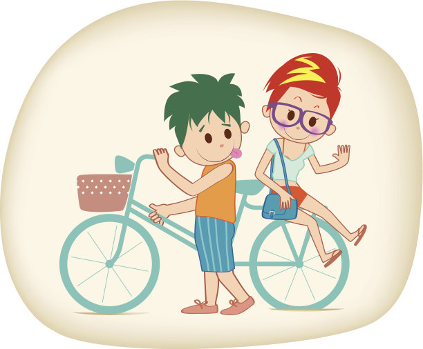 爱骑自行车图片下载