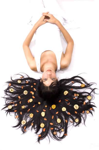 美丽的花姑娘图片下载