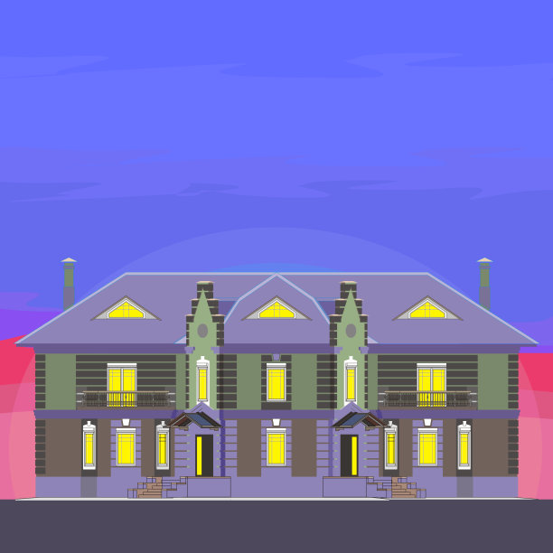 家庭住宅图片下载