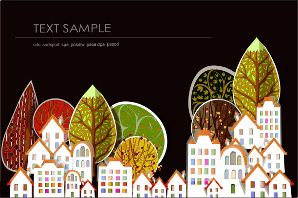 白城上的纸贴纸图片下载