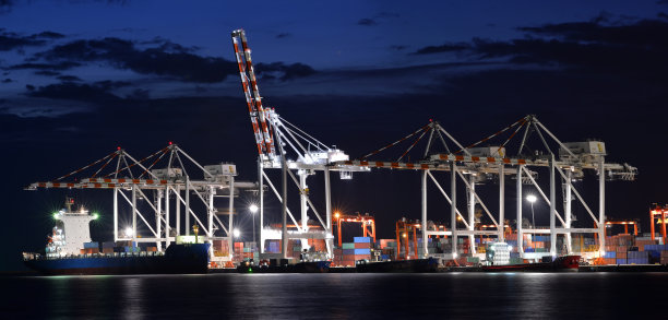 物流进出口背景图片下载