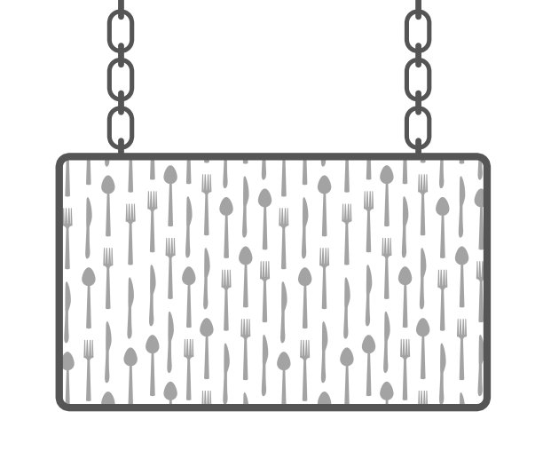 餐厅纹理招牌图片下载