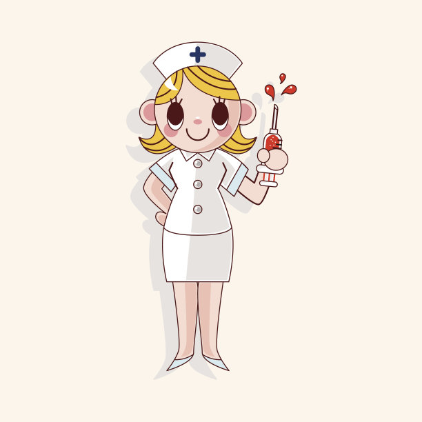 护士的主题元素图片下载