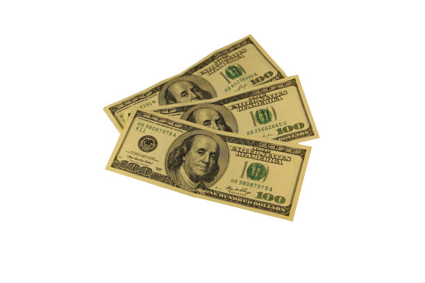 美元孤立在白色背景上图片下载