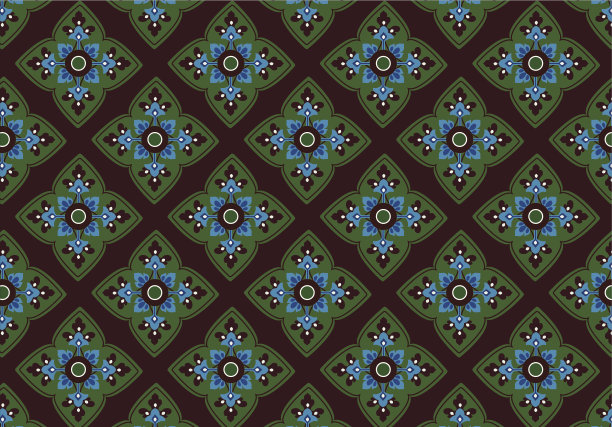 泰国传统风格艺术图案素材图片