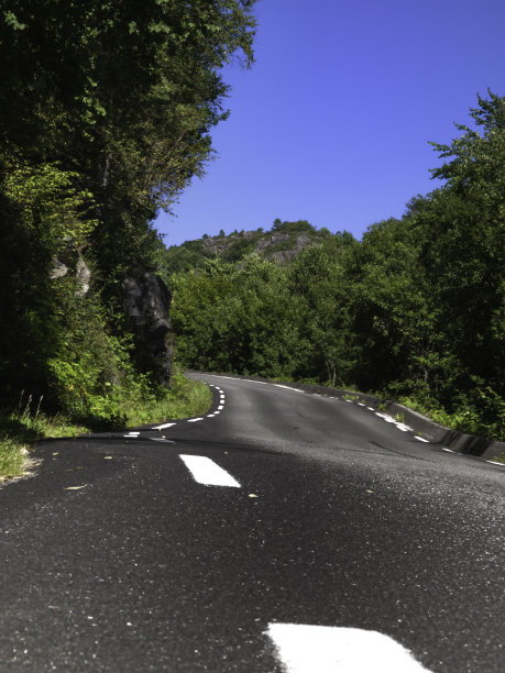 希德拉岛唯一的街道(挪威)图片下载