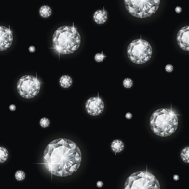 无缝的菱形图案。矢量图图片下载