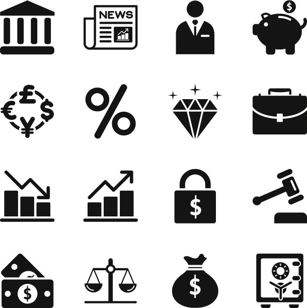 金融交易相关图标合集1图片下载