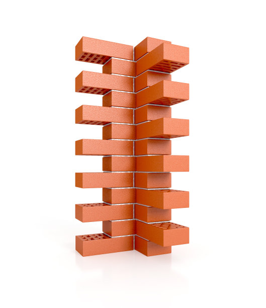 砖柱。三维演示图片下载