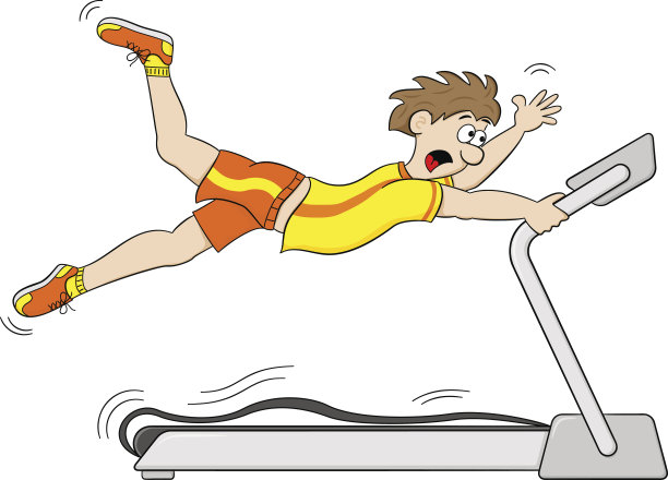 跑步机锻炼过快图片下载