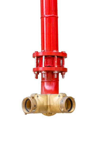 消防软管接头的螺旋阀。图片下载