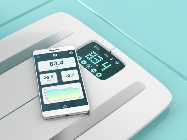 智能体重秤和智能手机图片下载