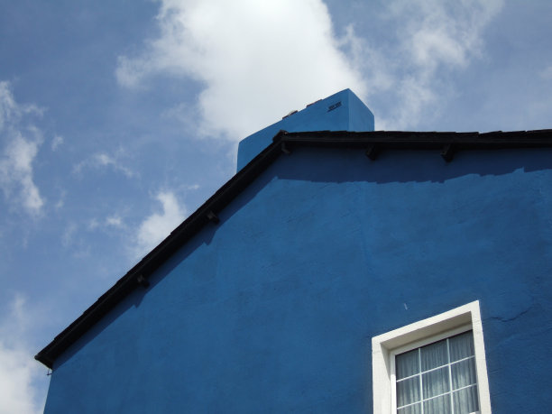 乌尔弗斯顿的一幢粉刷过的房子图片下载