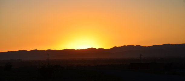 摩洛哥的日落图片下载