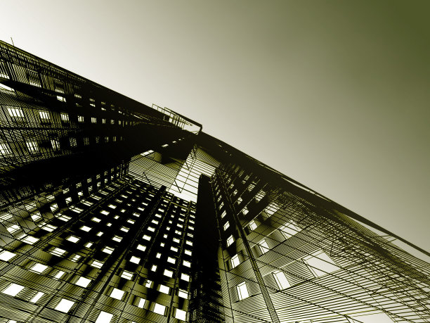 抽象的摩天大楼图片下载