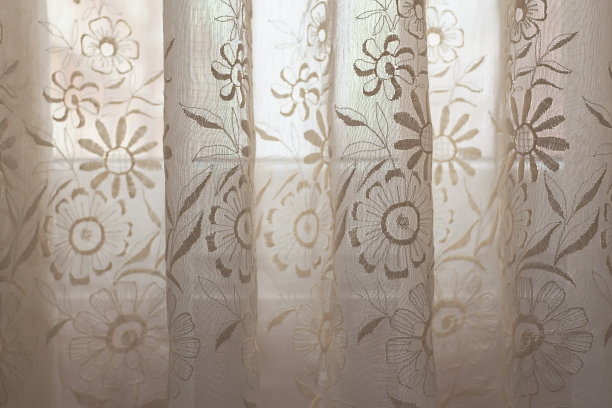 窗帘绣花图片下载