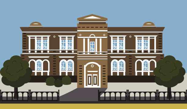 房屋背景-插图图片下载