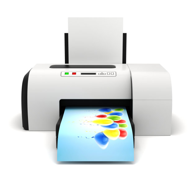 3d图像的家庭打印机和文件图片下载