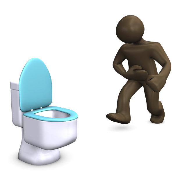 吉皮肚子，3d插图与卡通人物图片下载