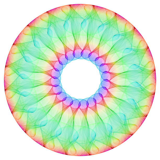 色彩斑斓的曼荼罗图片下载