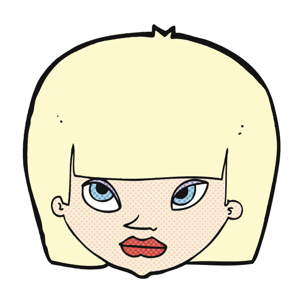 漫画烦恼的女人图片下载