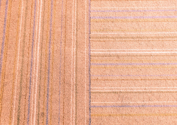 红色调的旧门垫纹理图片下载