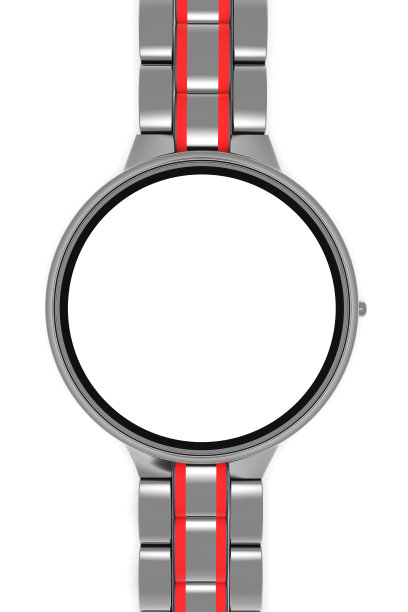 腕表白底黑屏图片下载