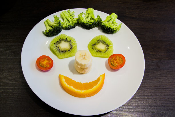 健康先生-微笑水果脸图片下载