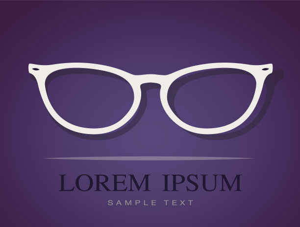 眼镜矢量图像图片下载