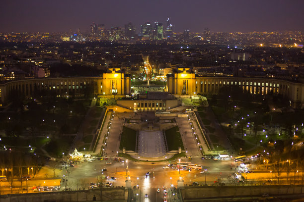 巴黎夜景图片下载
