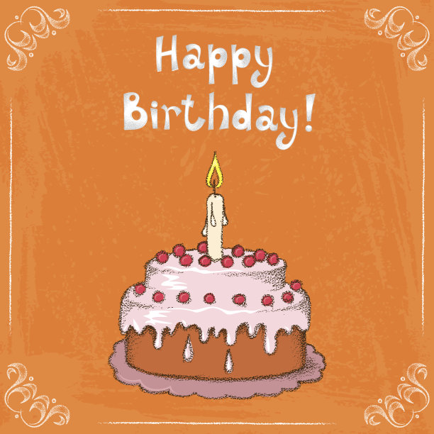 生日蛋糕图片下载