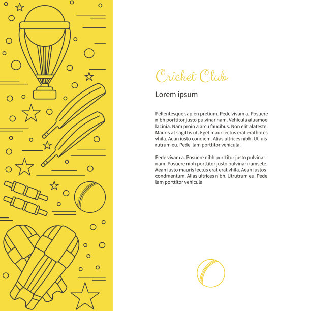 带有蟋蟀符号和物体的海报图片下载