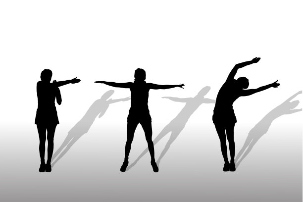 一个女人的矢量剪影。图片下载