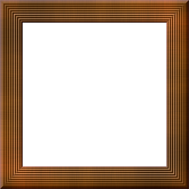 孤立的木框架图片下载