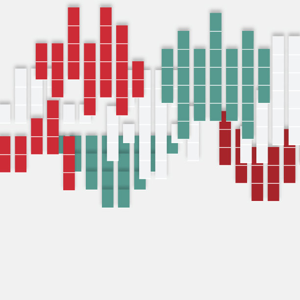 抽象三维彩色条纹图案背景图片下载