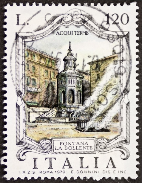 热邮戳喷泉图片下载