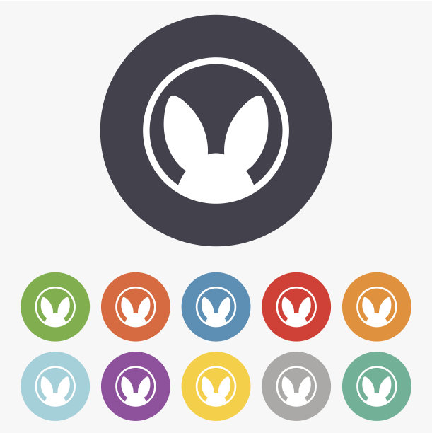 没有动物测试标志图标。不测试的象征图片下载