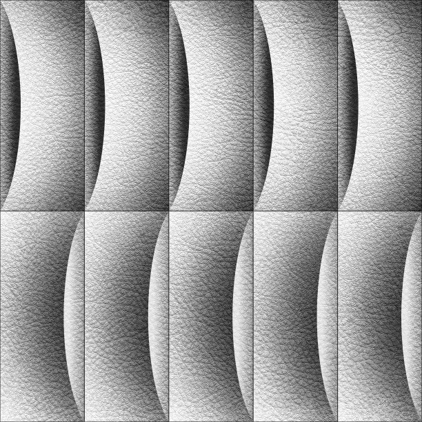 抽象装饰镶板-无缝背景-波浪装饰图片下载
