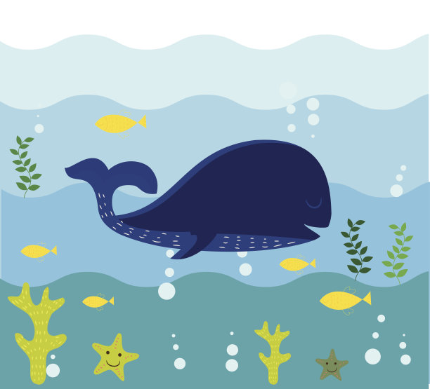 海里的鲸鱼图片下载